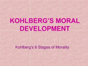 Kohlbergs hypothesis